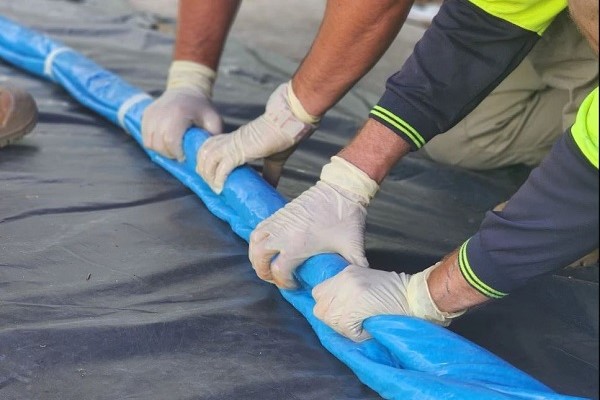 installing one of our popular types of pipe relining