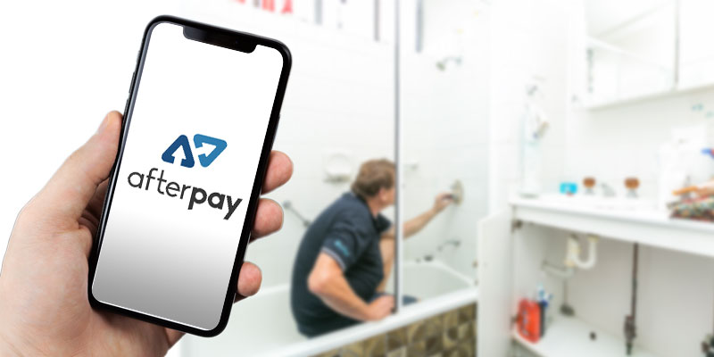Plumbers with Afterpay